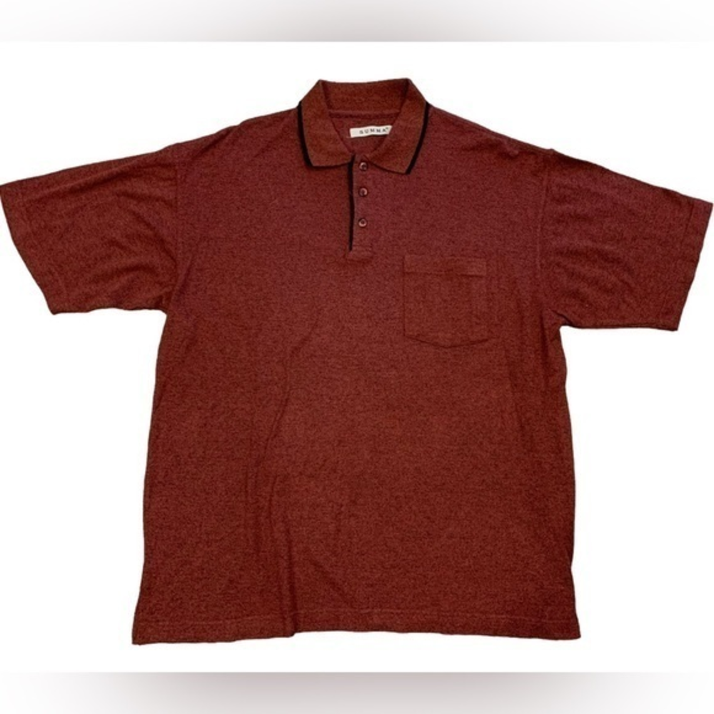 Summa Silk Blend‎ Polo Size Large